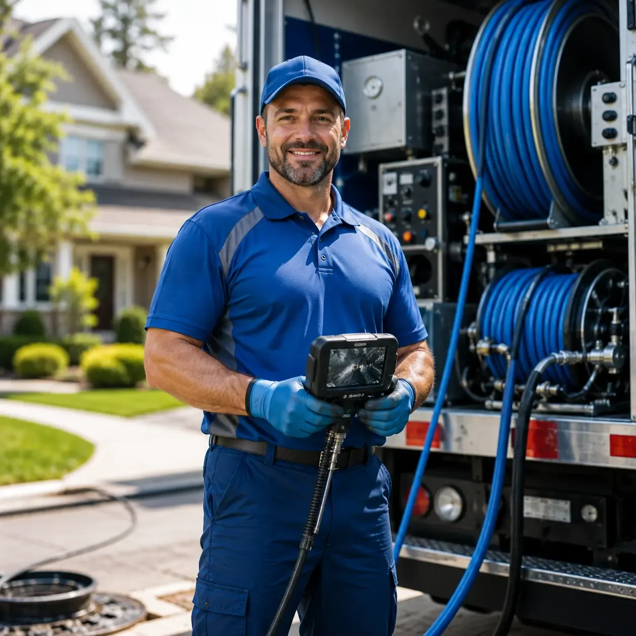 Local outdoor drain cleaning specialists in Reklaw, TX